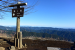 山頂より秩父方面
