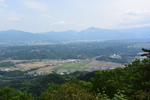 山頂より秩父市街方面