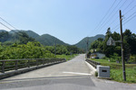 老越路峠へ