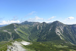 鷲羽岳方面