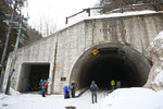 釜トンネル入口