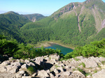 五色沼と白根山