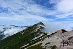 燕山荘から燕岳