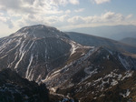 朝日岳から茶臼岳