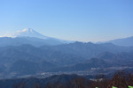 陣馬山から富士山