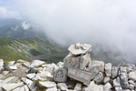 黒部五郎岳山頂