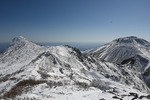 茶臼岳と朝日岳