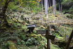 登山道へ