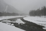 穂高岳方面